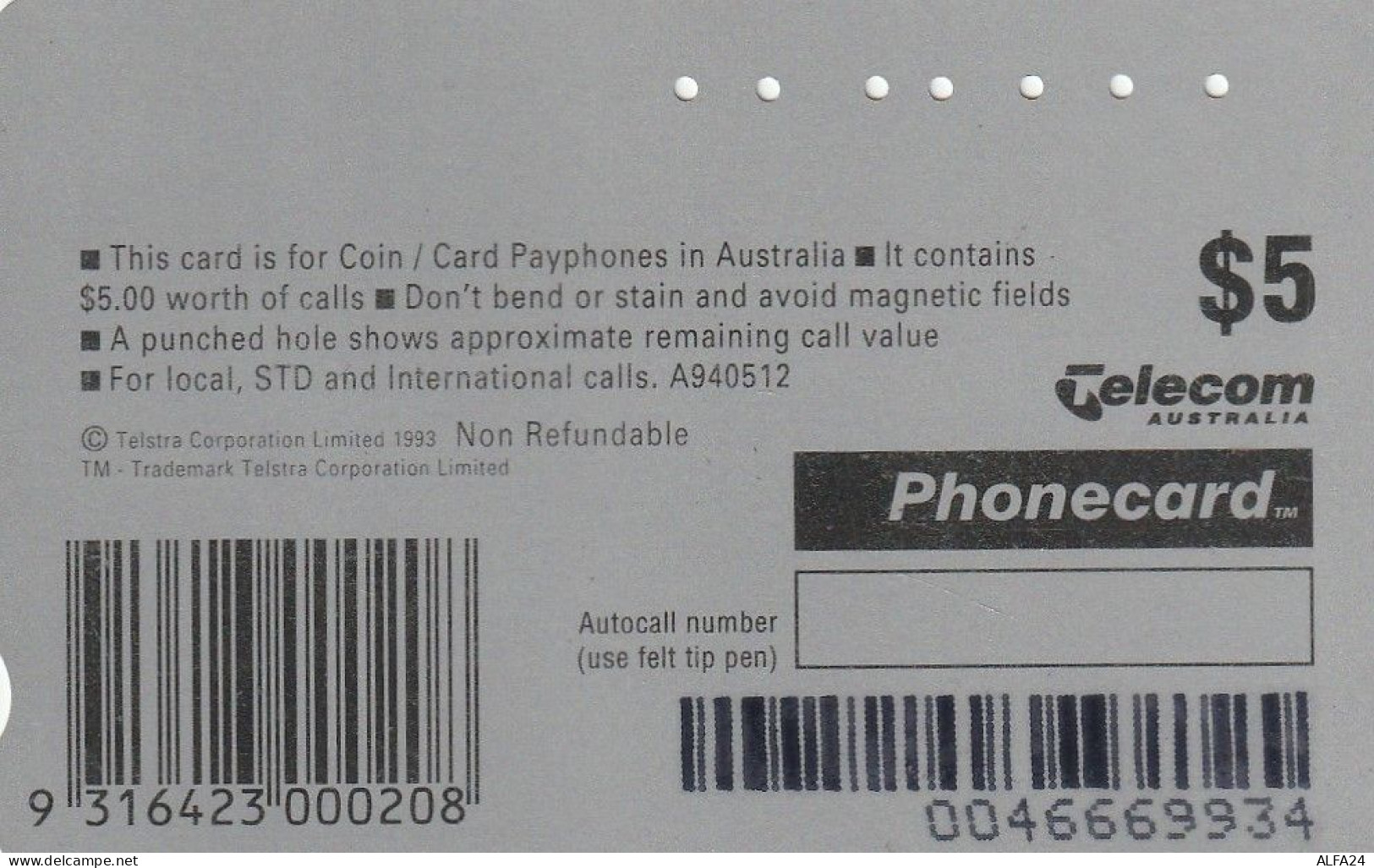 PHONE CARD AUSTRALIA  (CZ2238 - Australia