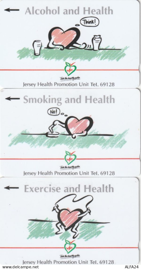 3 PHONE CARD JERSEY  (CZ2176 - [ 7] Jersey Und Guernsey