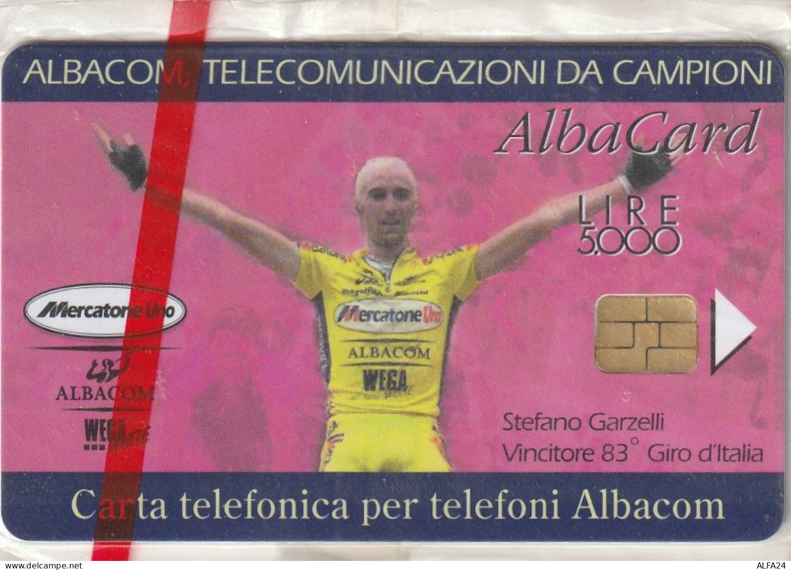 PREPAID PHONE CARD ITALIA ALBACOM (CZ2155 - Publiques Ordinaires