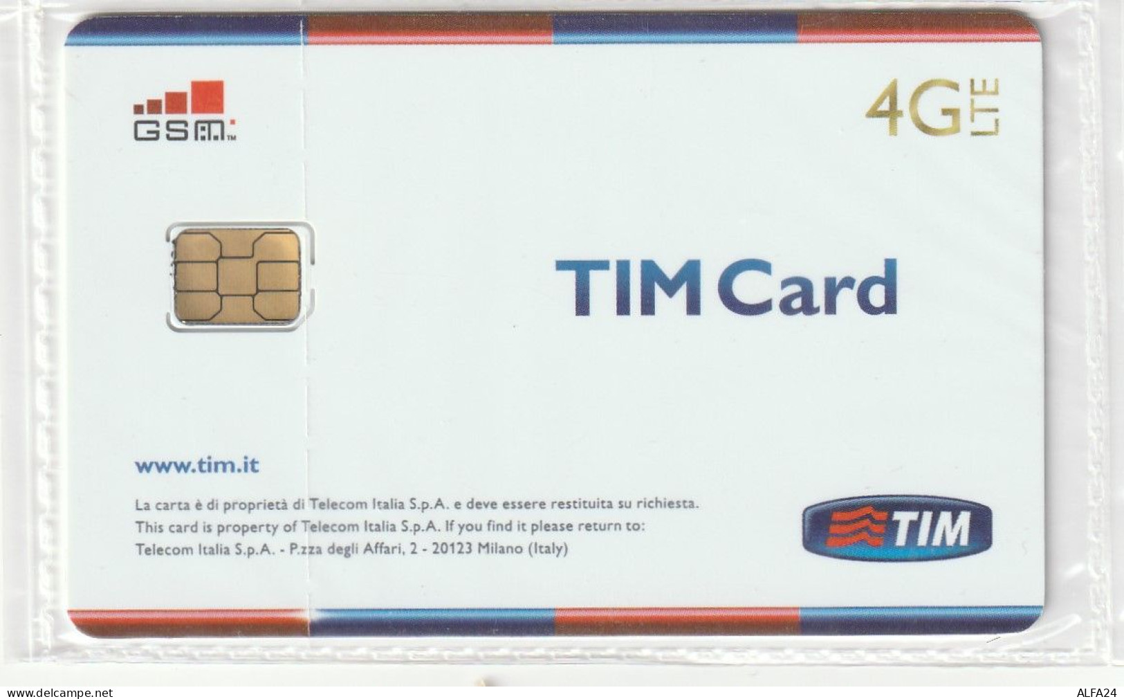 GSM SIM TIM   (CZ2149 - Cartes GSM Prépayées & Recharges