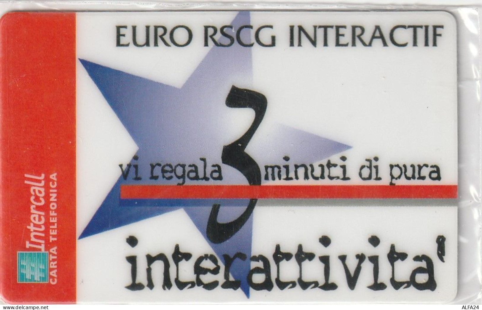 PREPAID PHONE CARD ITALIA INTERCALL (CZ2153 - Publiques Ordinaires