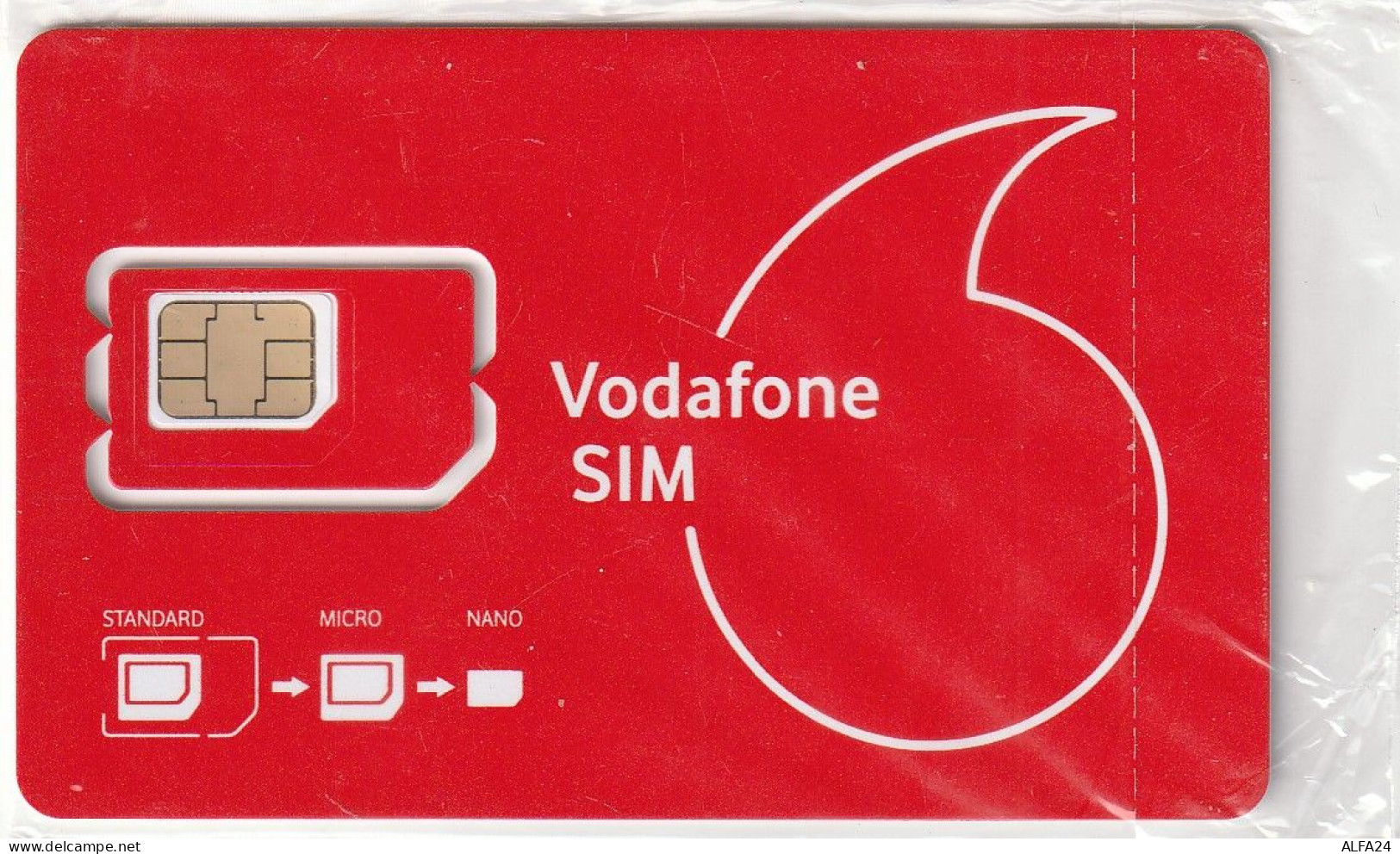 GSM SIM VODAFONE  (CZ2151 - [2] Handy-, Prepaid- Und Aufladkarten