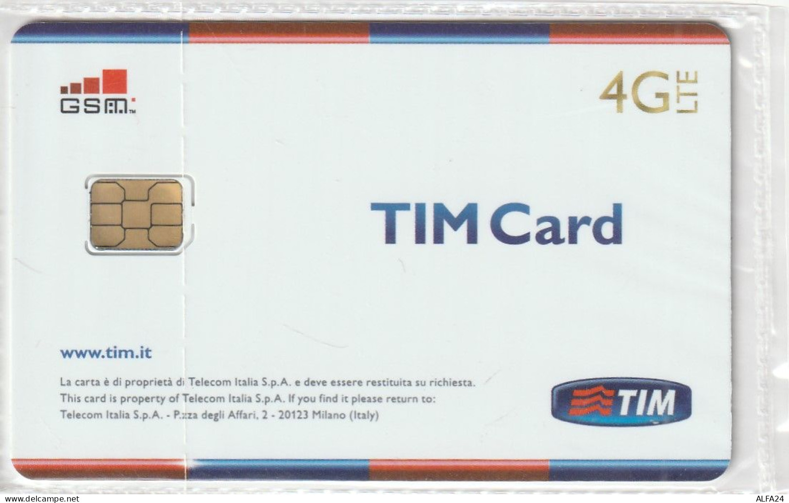 GSM SIM TIM   (CZ2148 - [2] Handy-, Prepaid- Und Aufladkarten