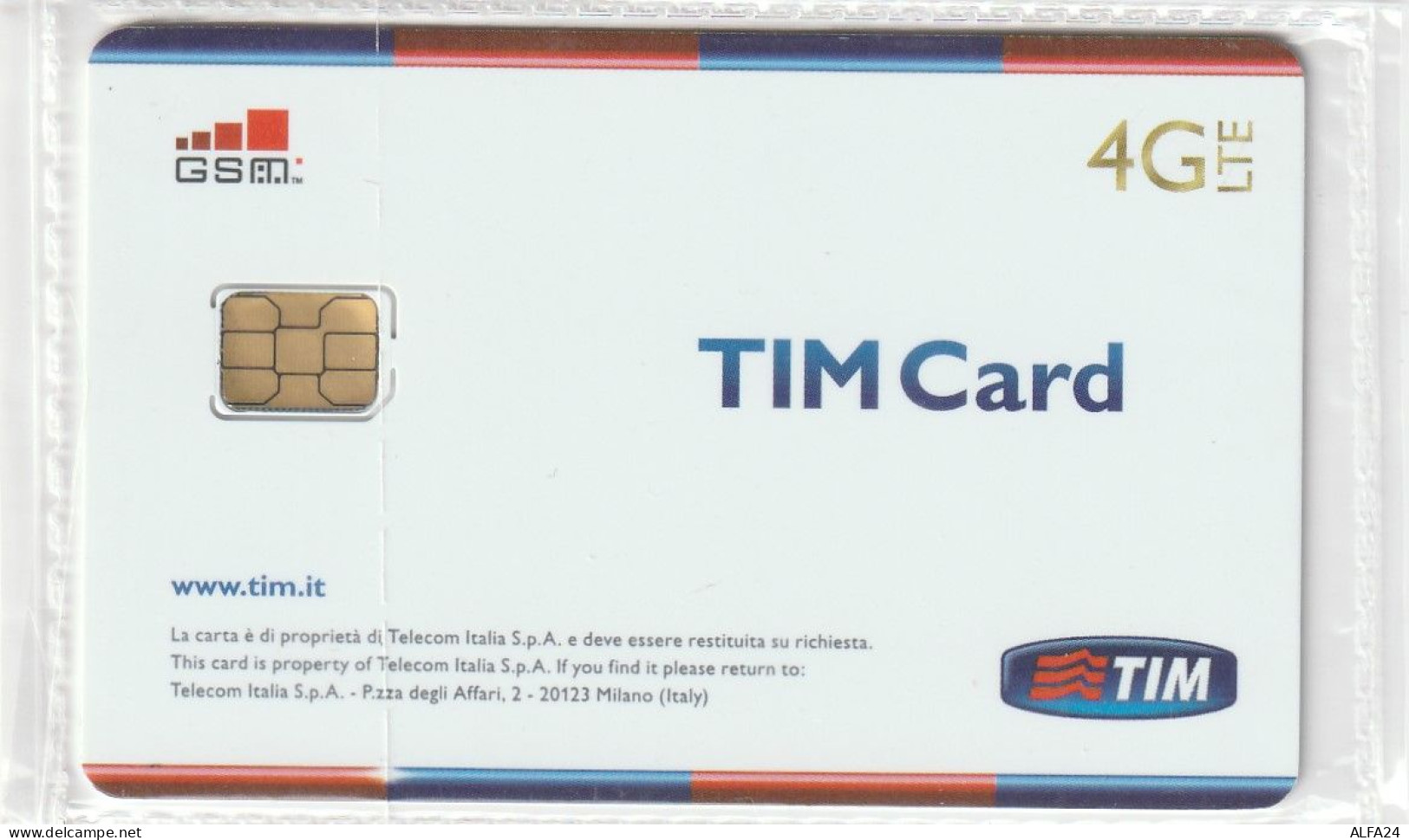 GSM SIM TIM   (CZ2137 - GSM-Kaarten, Aanvulling & Voorafbetaald