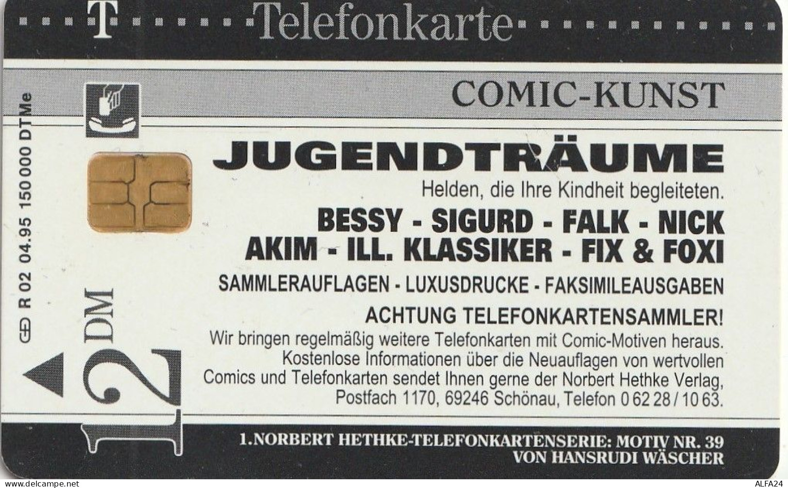 PHONE CARD GERMANIA SERIE R (CZ2120 - R-Reeksen : Regionaal