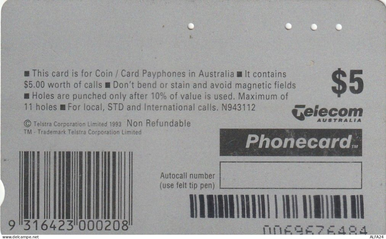 PHONE CARD AUSTRALIA  (CZ2085 - Australien