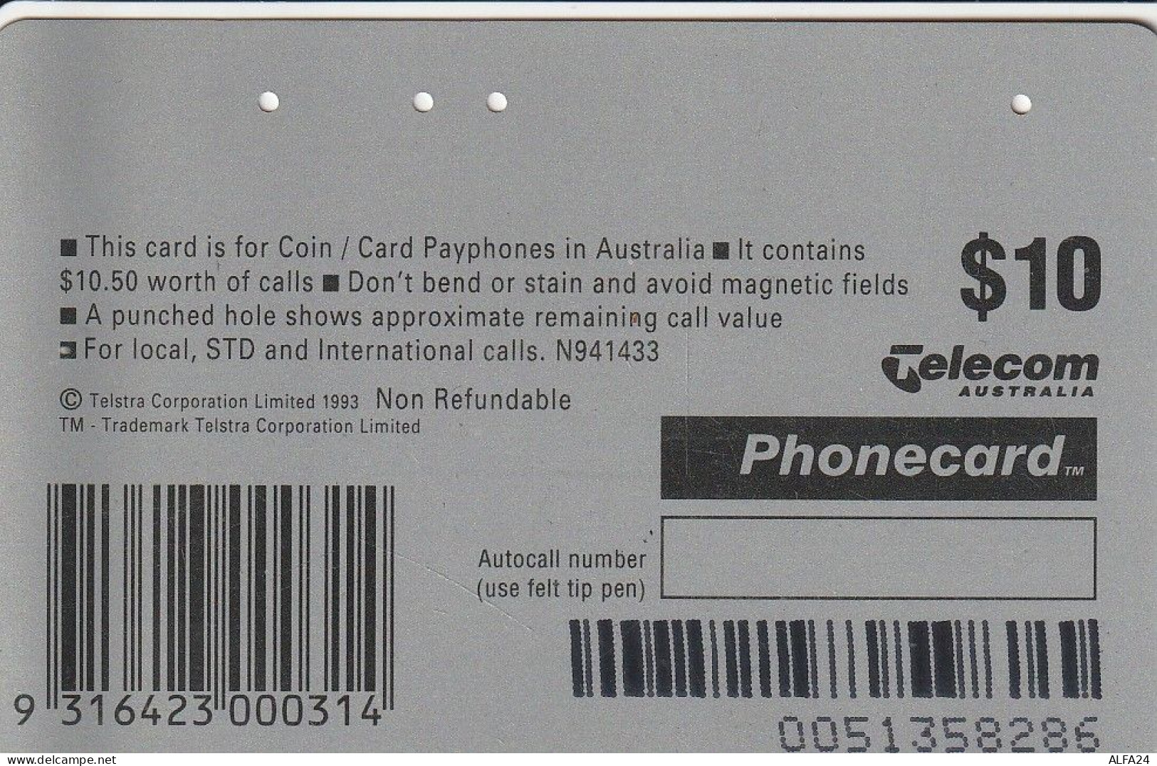 PHONE CARD AUSTRALIA  (CZ2082 - Australië
