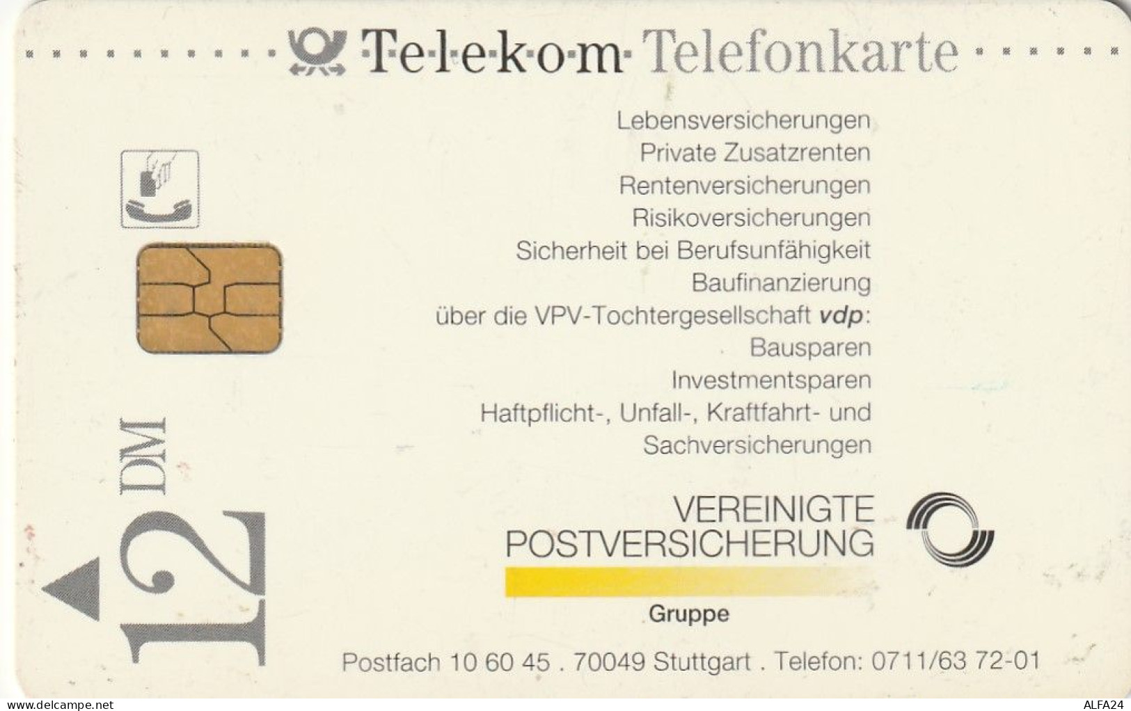 PHONE CARD GERMANIA SERIE S (CZ2073 - S-Reeksen : Loketten Met Reclame Van Derden