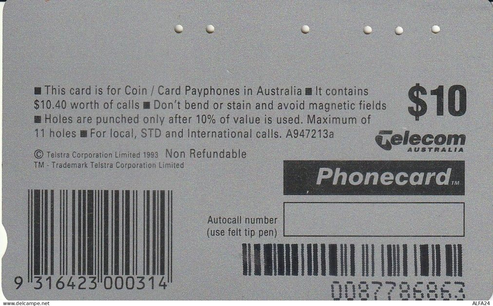 PHONE CARD AUSTRALIA  (CZ2067 - Australien