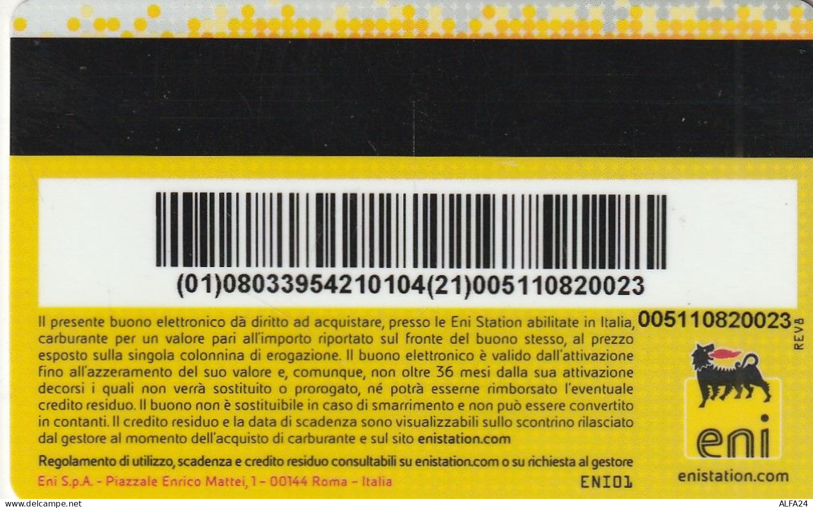 BUONO CARBURANTE E 50 -NON ATTIVO  (CZ2050 - Gift Cards