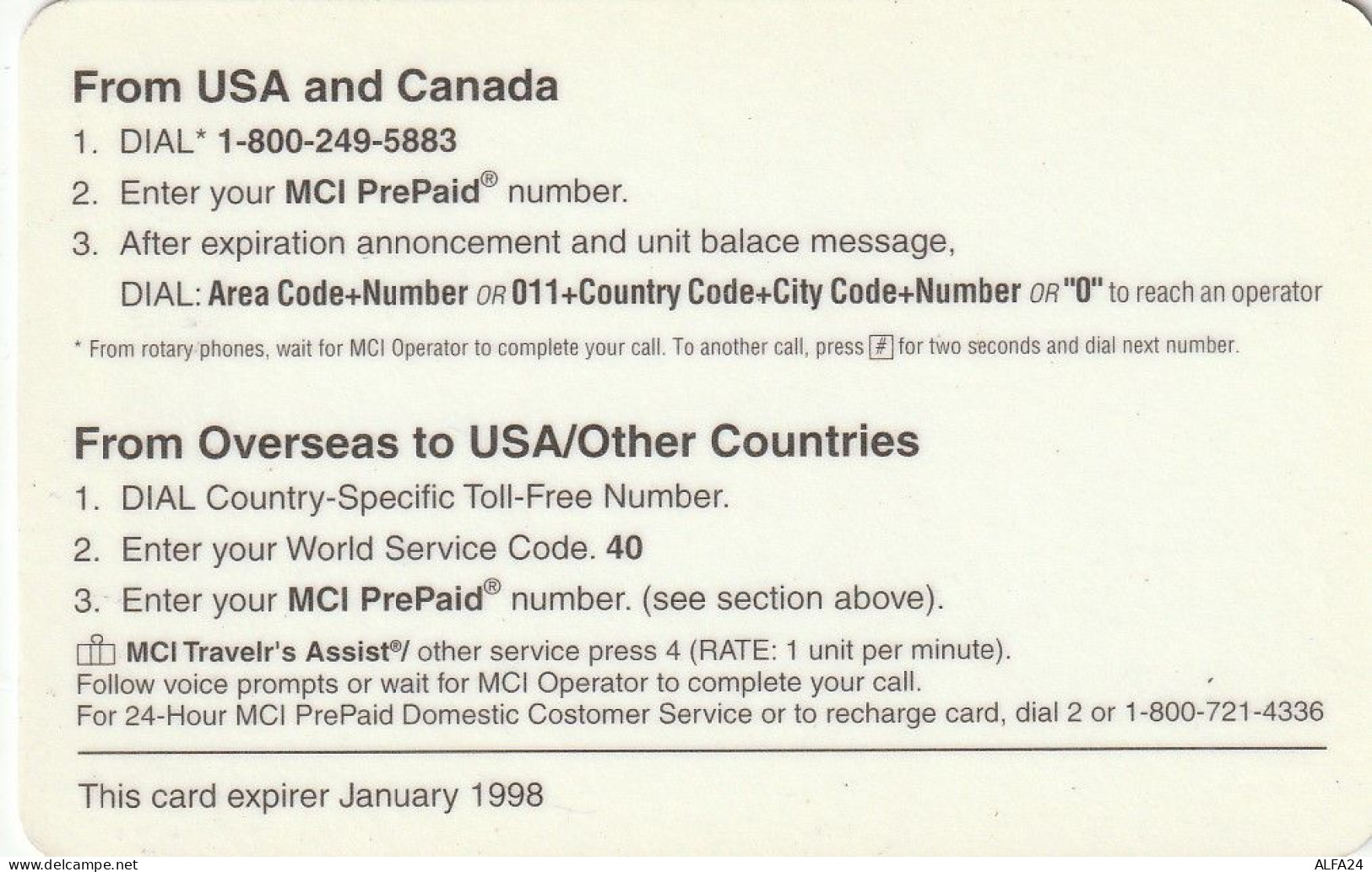PREPAID PHONE CARD USA PADRE PIO (CZ2004 - Sonstige & Ohne Zuordnung