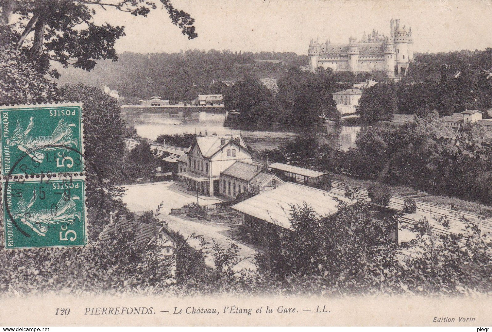 60491 01#3 - PIERREFONDS * - LOT DE 150 CARTES ENVIRON