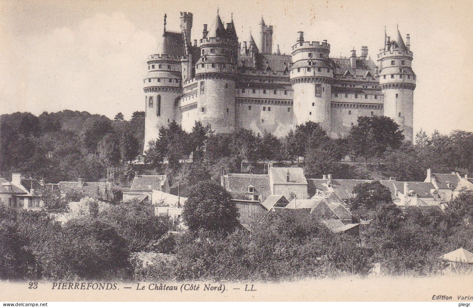 60491 01#3 - PIERREFONDS * - LOT DE 150 CARTES ENVIRON