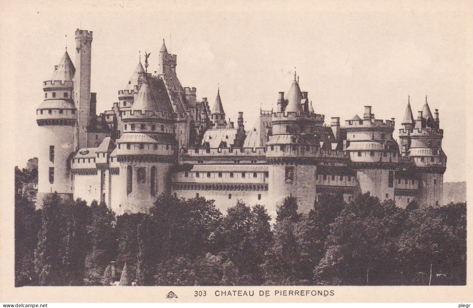 60491 01#3 - PIERREFONDS * - LOT DE 150 CARTES ENVIRON