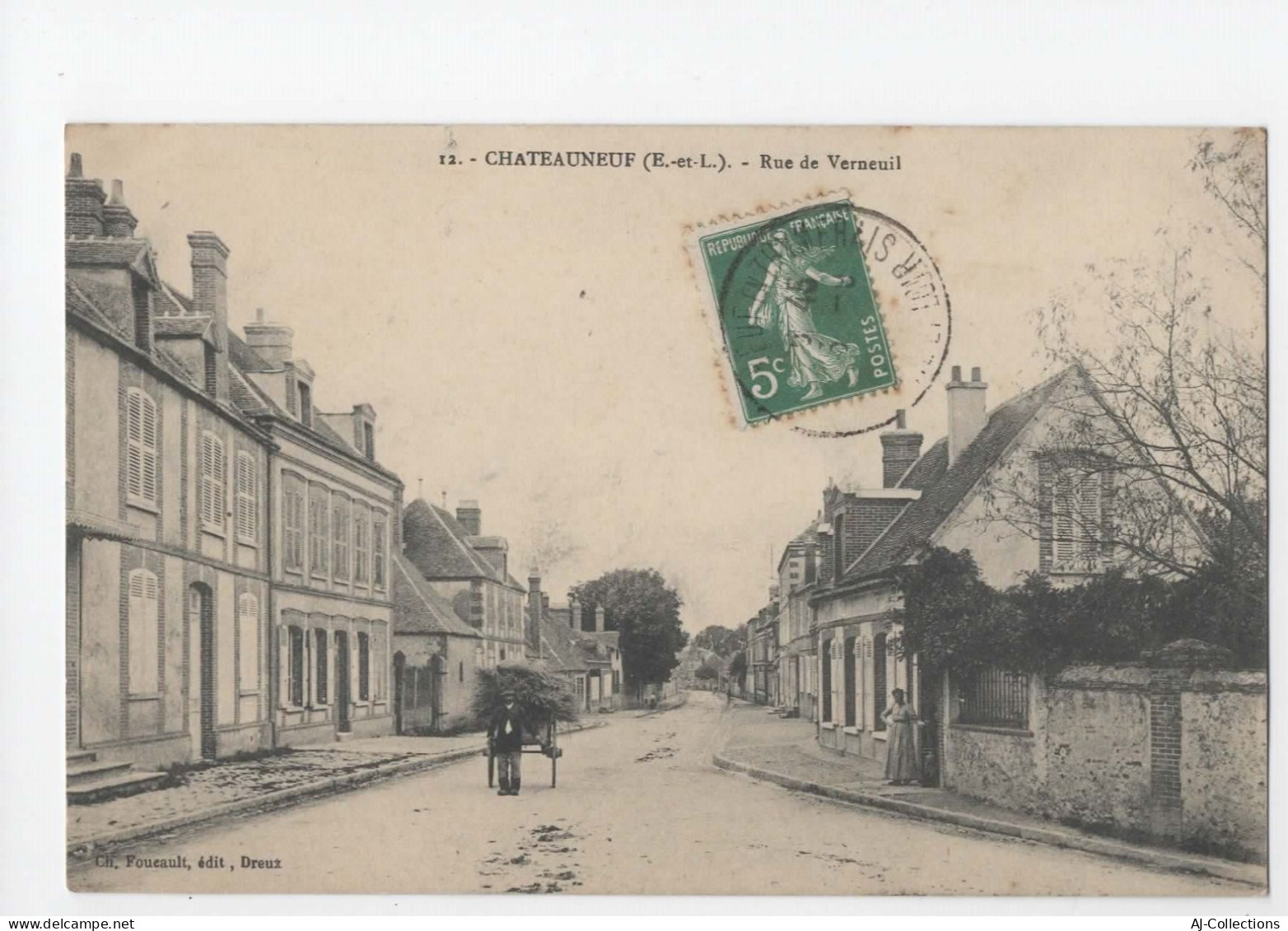 AJC - Chateauneuf - Rue De Verneuil - Châteauneuf