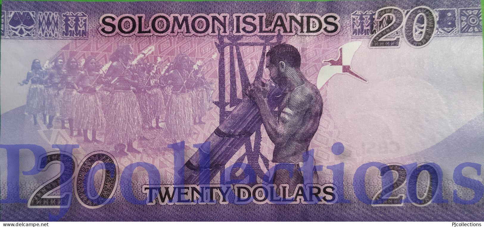 SOLOMON ISLANDS 20 DOLLARS 2017 PICK 34 UNC LOW SERIAL NUMBER "A/1 000766" - Solomonen