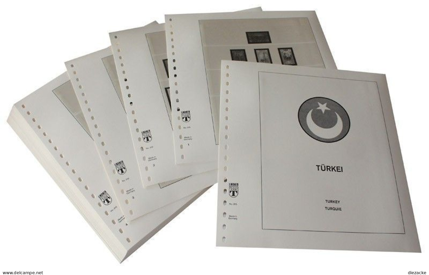 Lindner-T Türkei 2004-2010 Vordrucke 316-04 Neuware ( - Pre-Impresas