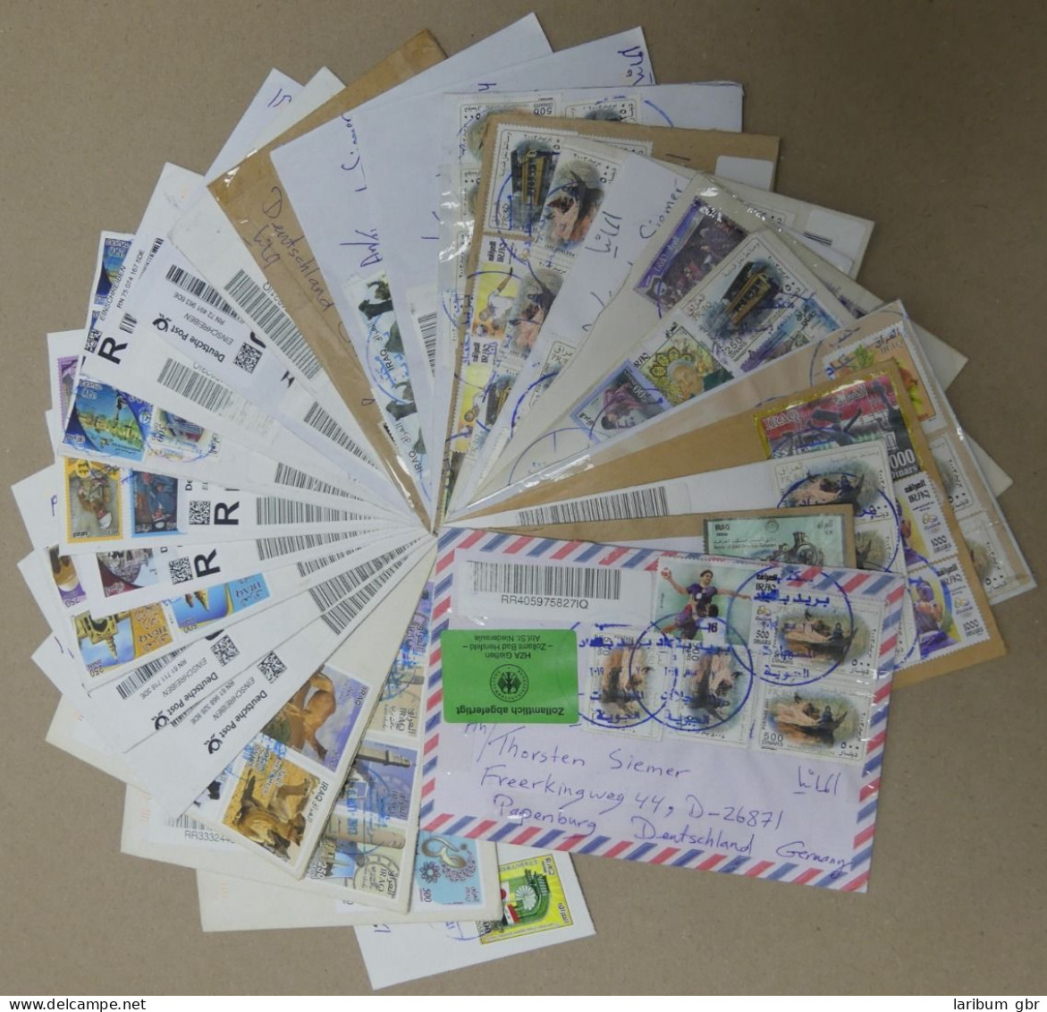 Irak Lot Briefe Gestempelt Ca 25 Briefe #IM825 - Irak