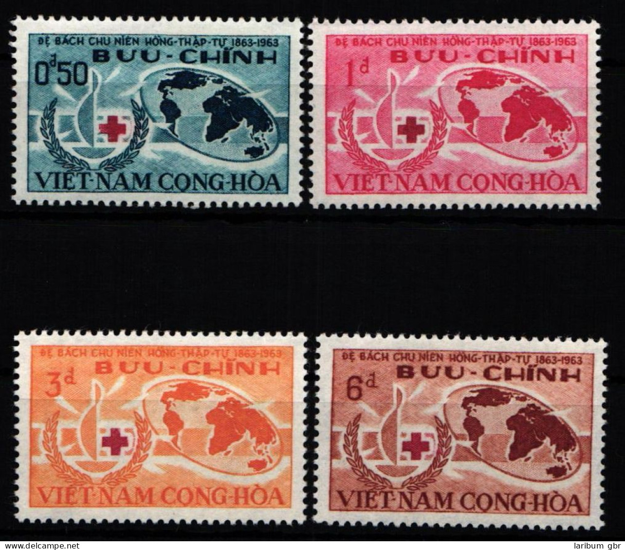 Vietnam Süd 296-299 Postfrisch #KY114 - Vietnam