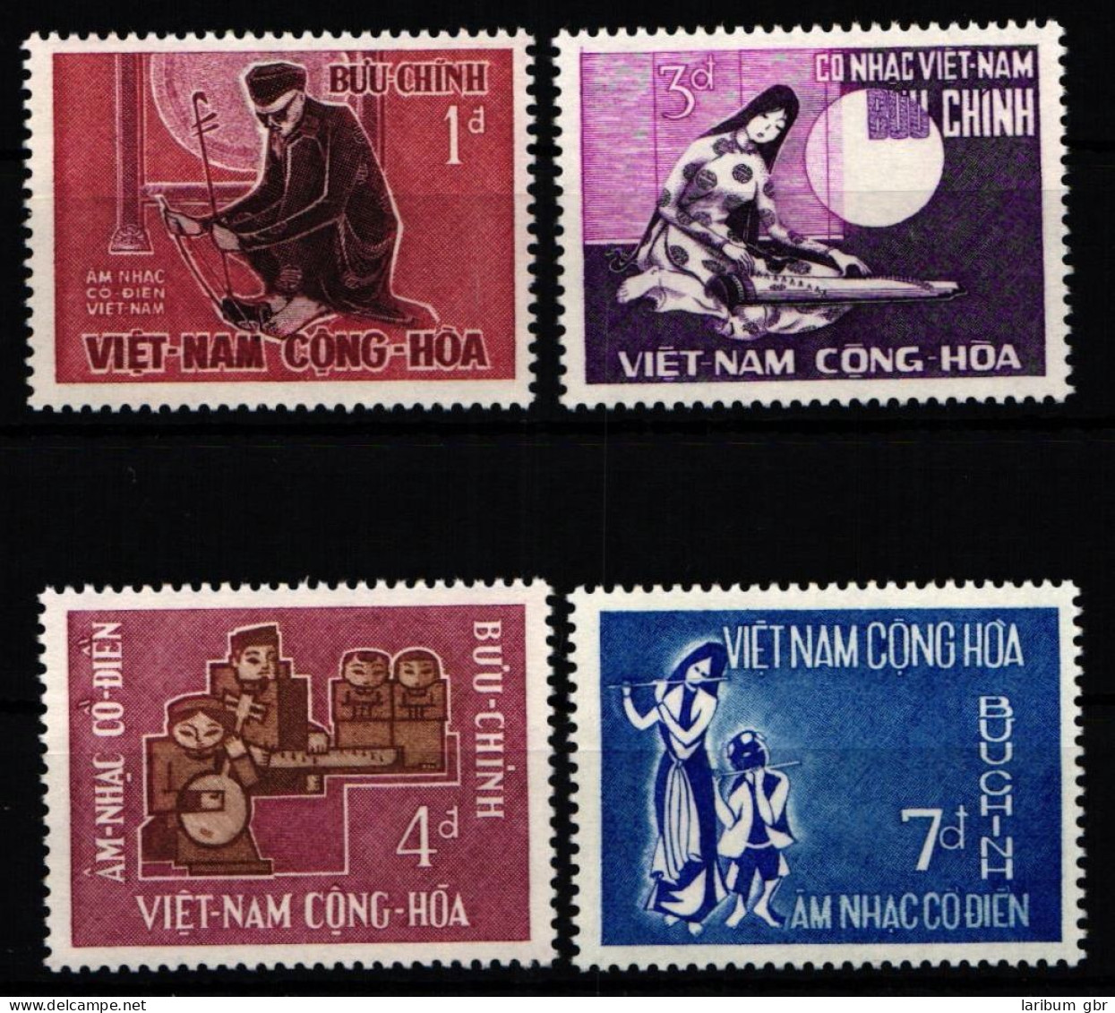 Vietnam Süd 364-367 Postfrisch #KY132 - Vietnam