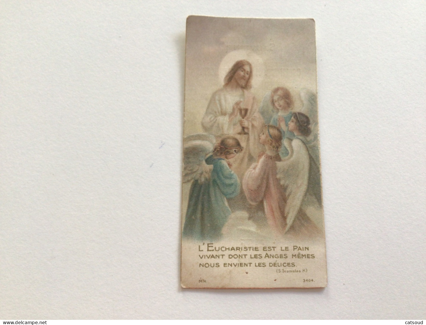 Ancien Faire-part De Communion (20/05/1918) Wodecq Louisa COTTON - Communion