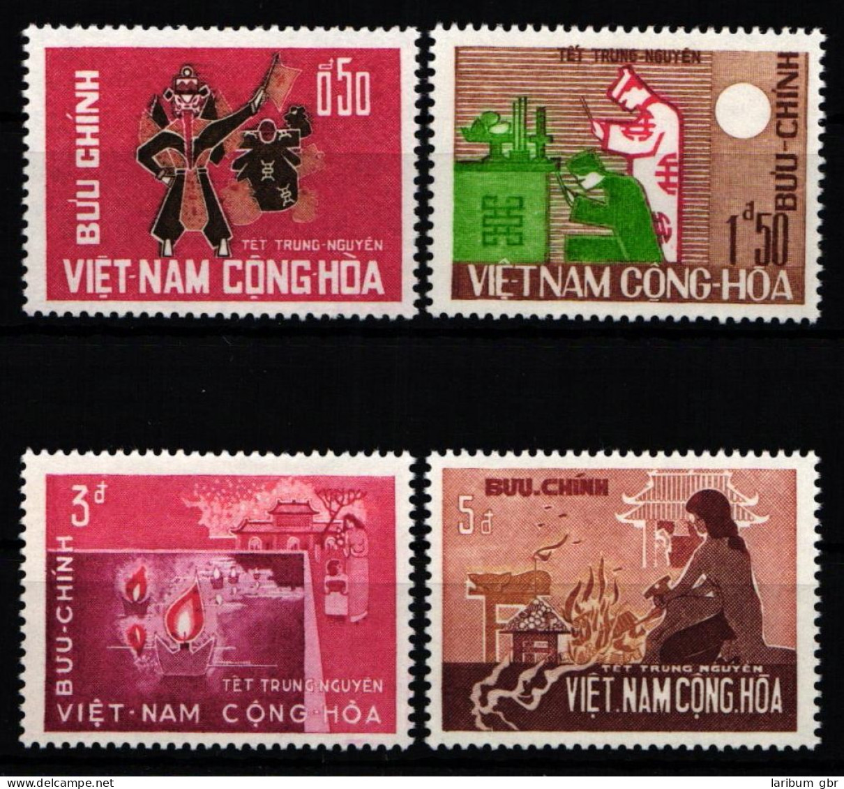 Vietnam Süd 360-363 Postfrisch #KY129 - Vietnam