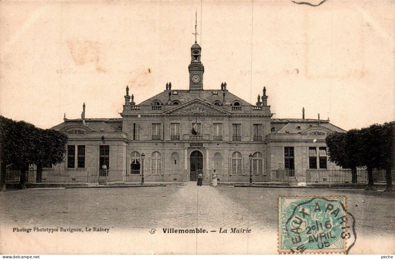 N°2426 W -cpa Villemomble -la Mairie- - Villemomble