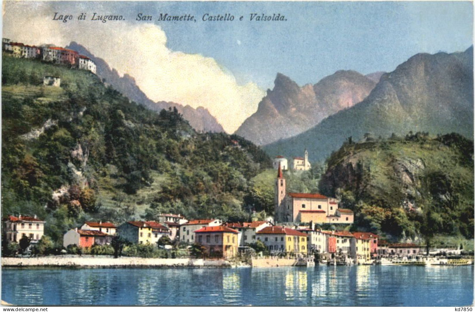 Lago Di Lugano - San Mamette - Andere & Zonder Classificatie