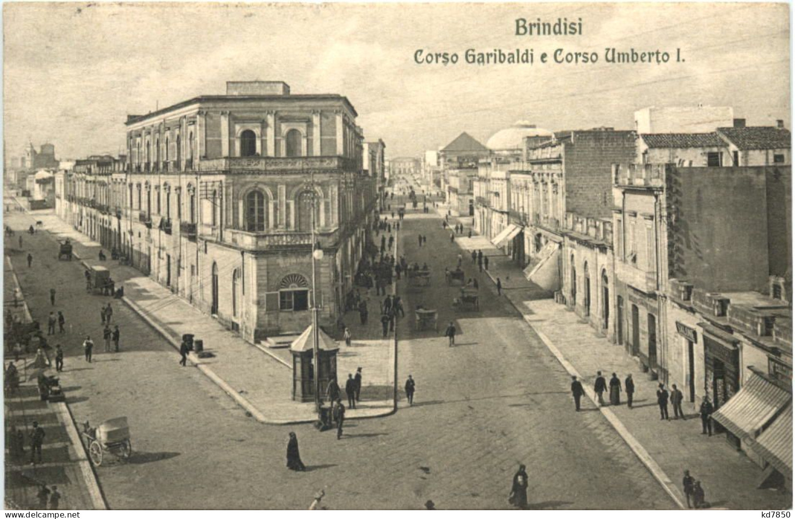 Brindisi - Corso Garibaldi - Andere & Zonder Classificatie