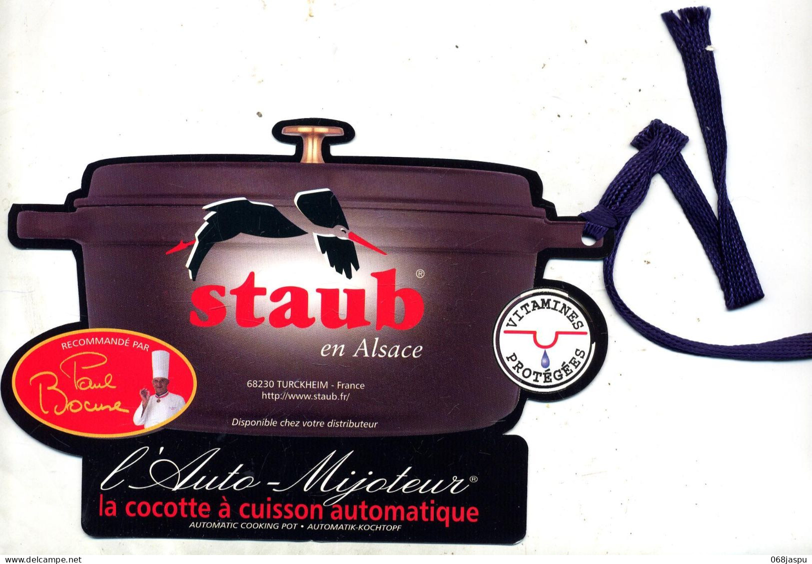 Marque Page Cocotte Staub - Bookmarks