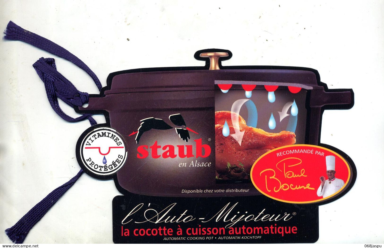 Marque Page Cocotte Staub - Marque-Pages
