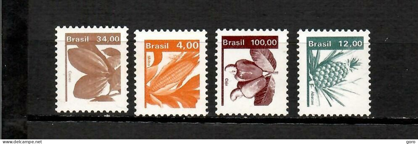 Brasil  1981-82  .-  Y&T  Nº   1418/19-1493/94    ** - Nuovi