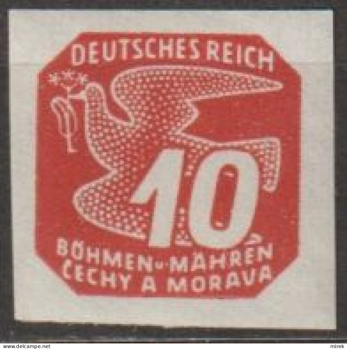 005/ Pof. NV 14, Light Brownish Red - Unused Stamps