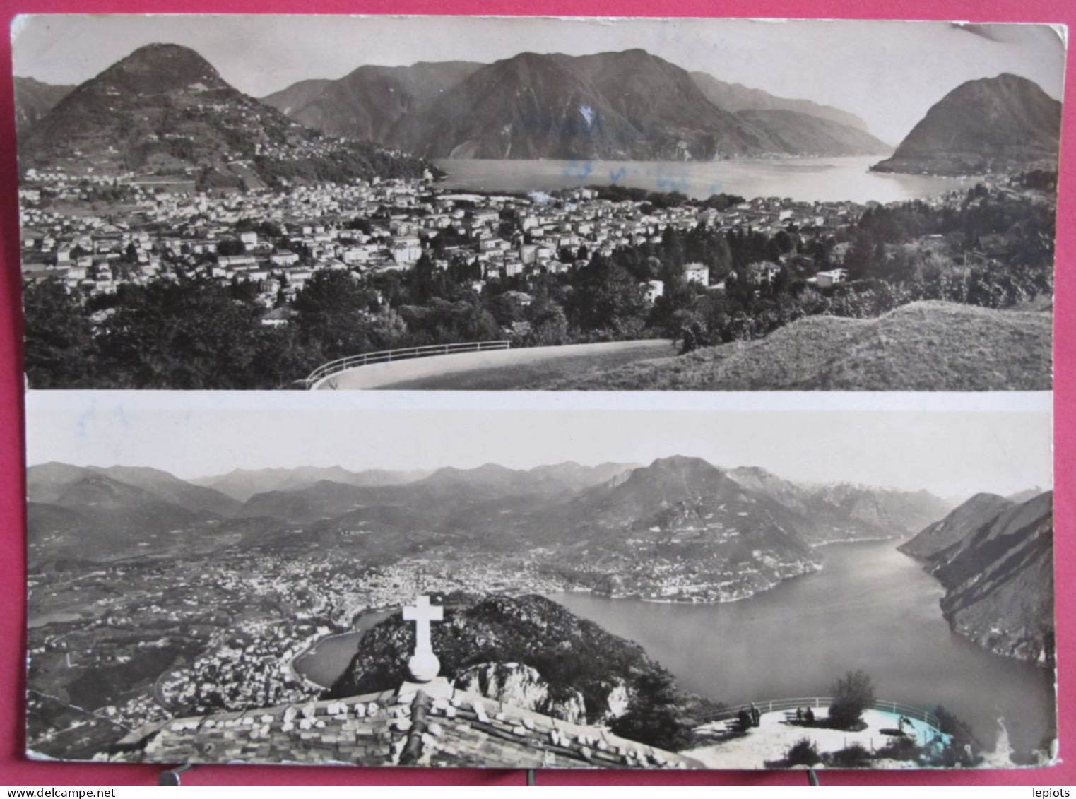 Suisse - Lugano - Panorama - 1954 - Lugano