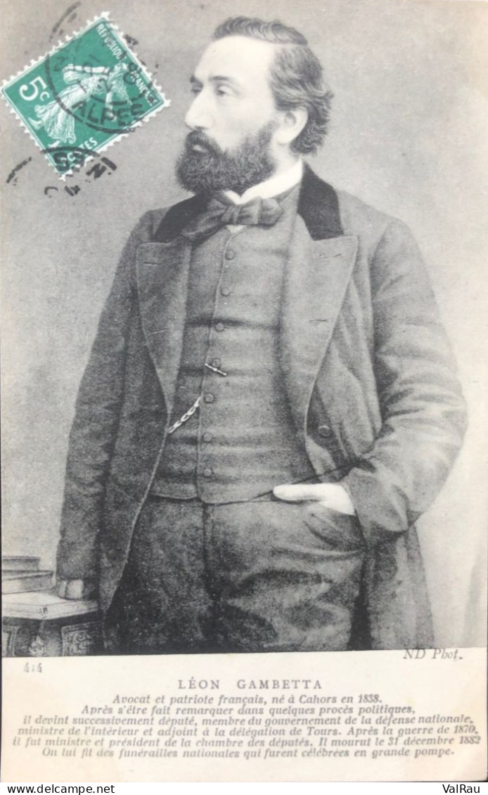 Léon Gambetta - Personajes