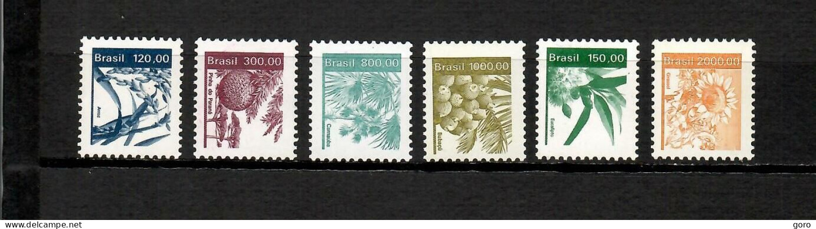Brasil  1984-85  .-  Y&T  Nº   1681/84-1711-1722    ** - Unused Stamps