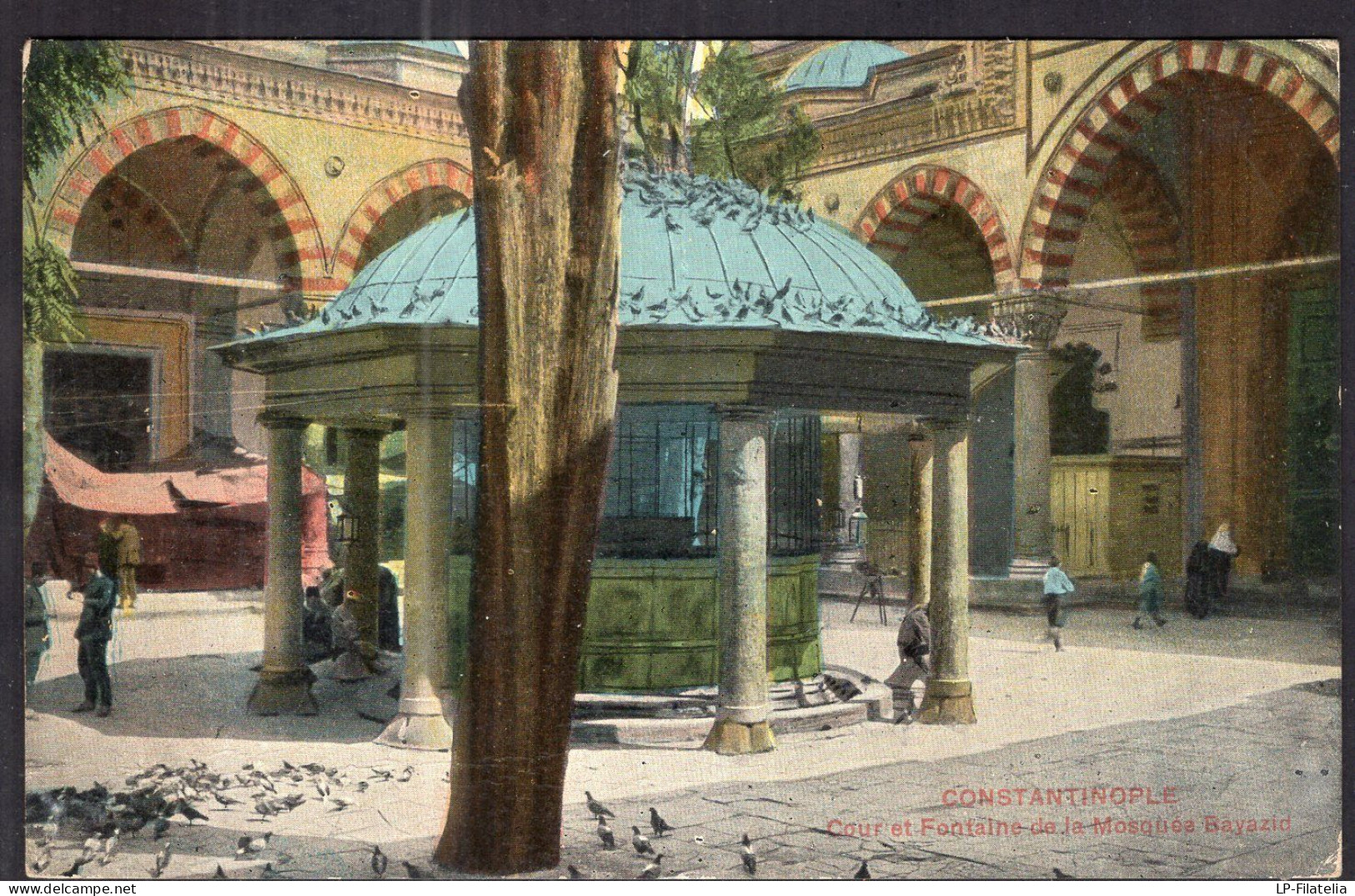 Turkey - Constantinople - Cour Et Fontaine De La Mosquée Bayazid - Turquie