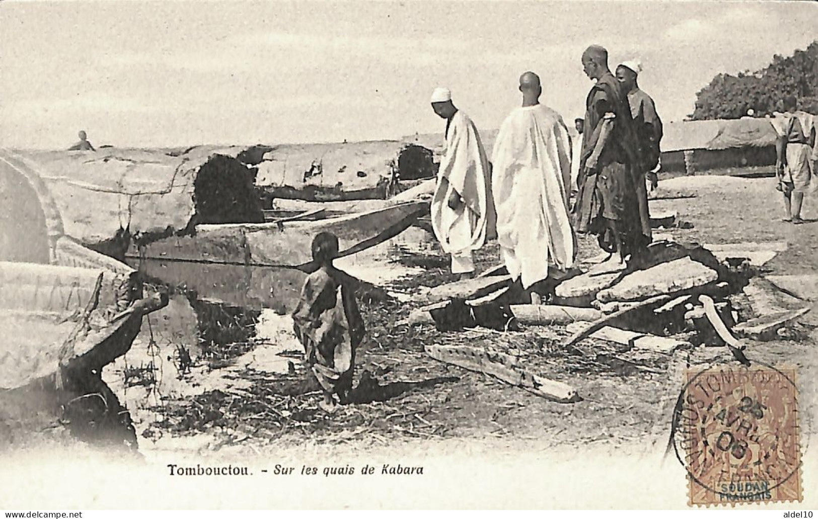 Tombouctou - Sur Les Quais De Kabara - Mali