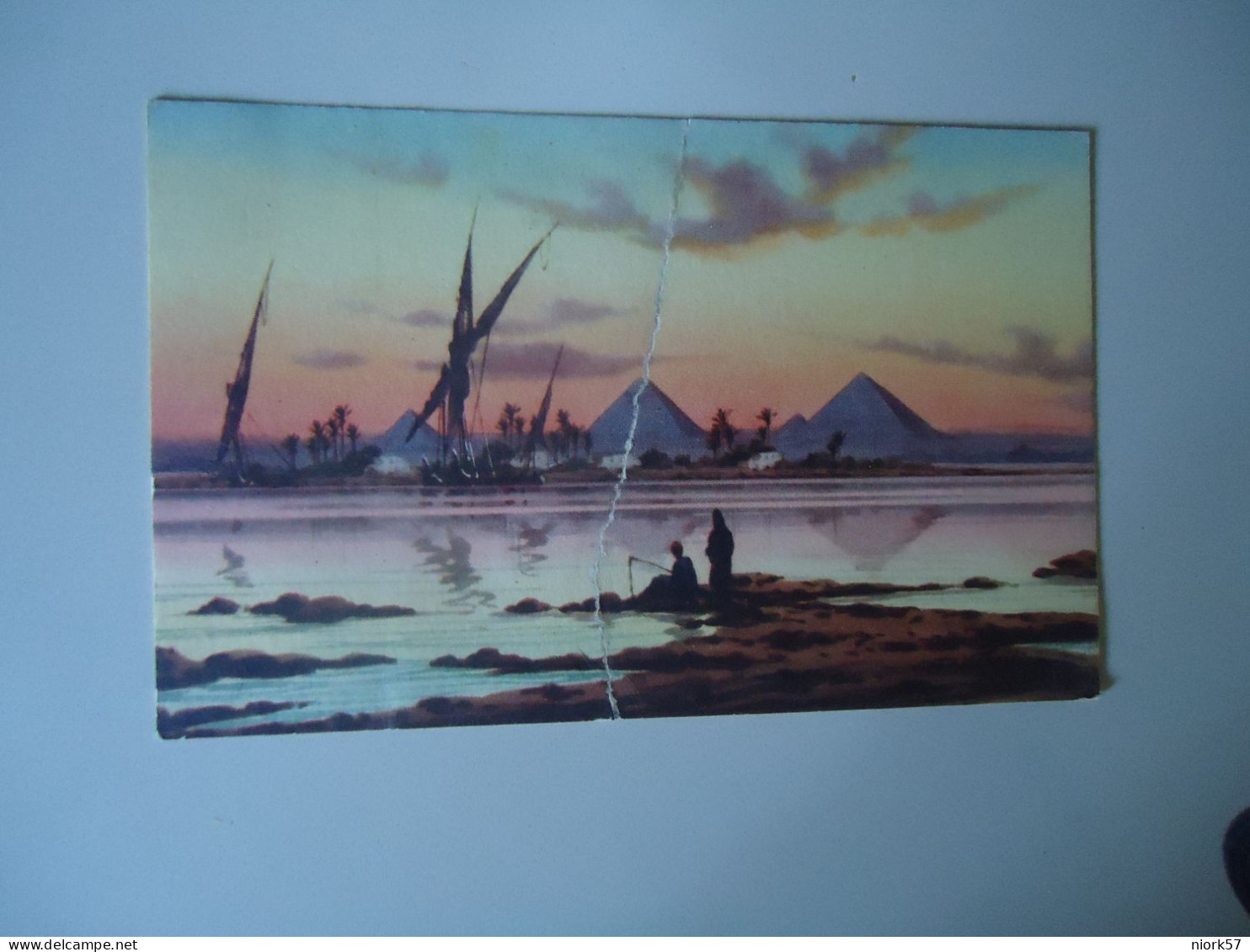 EGYPT   POSTCARDS  GIZA   NILE NO GOOD   MORE  PURHRSAPS 10% DISCOUNT - Other & Unclassified