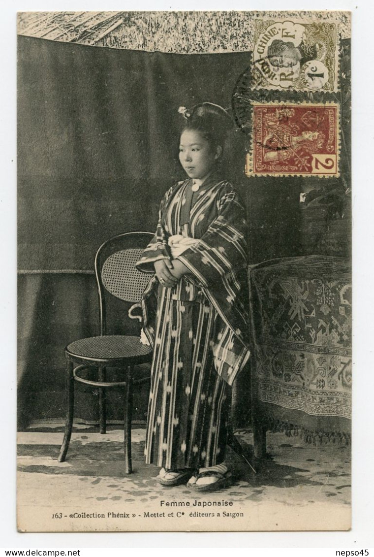 Asie.Japon.jeune Fille Japonaise. - Autres & Non Classés