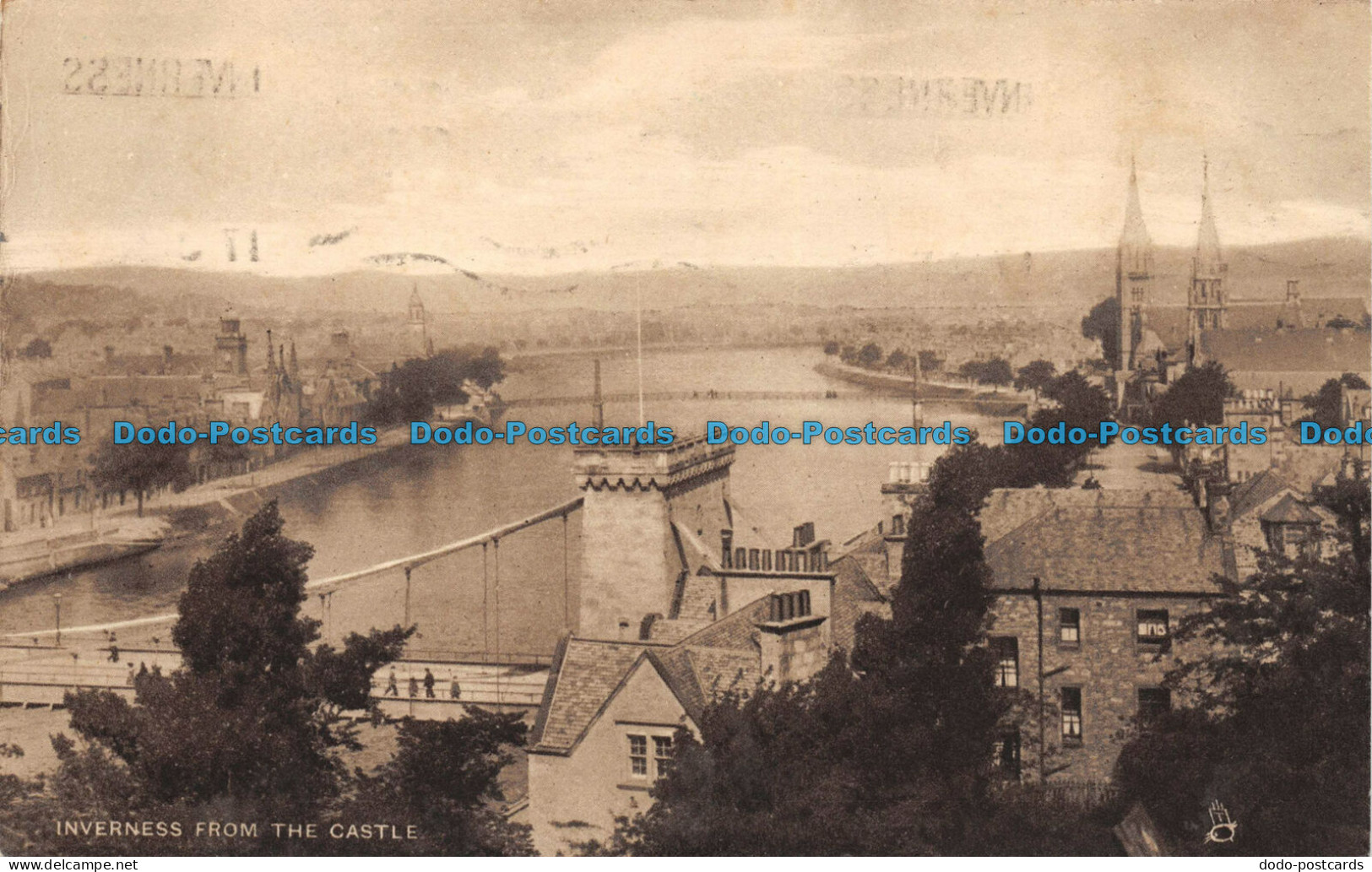R062415 Inverness From The Castle. Tuck. 1929 - Monde