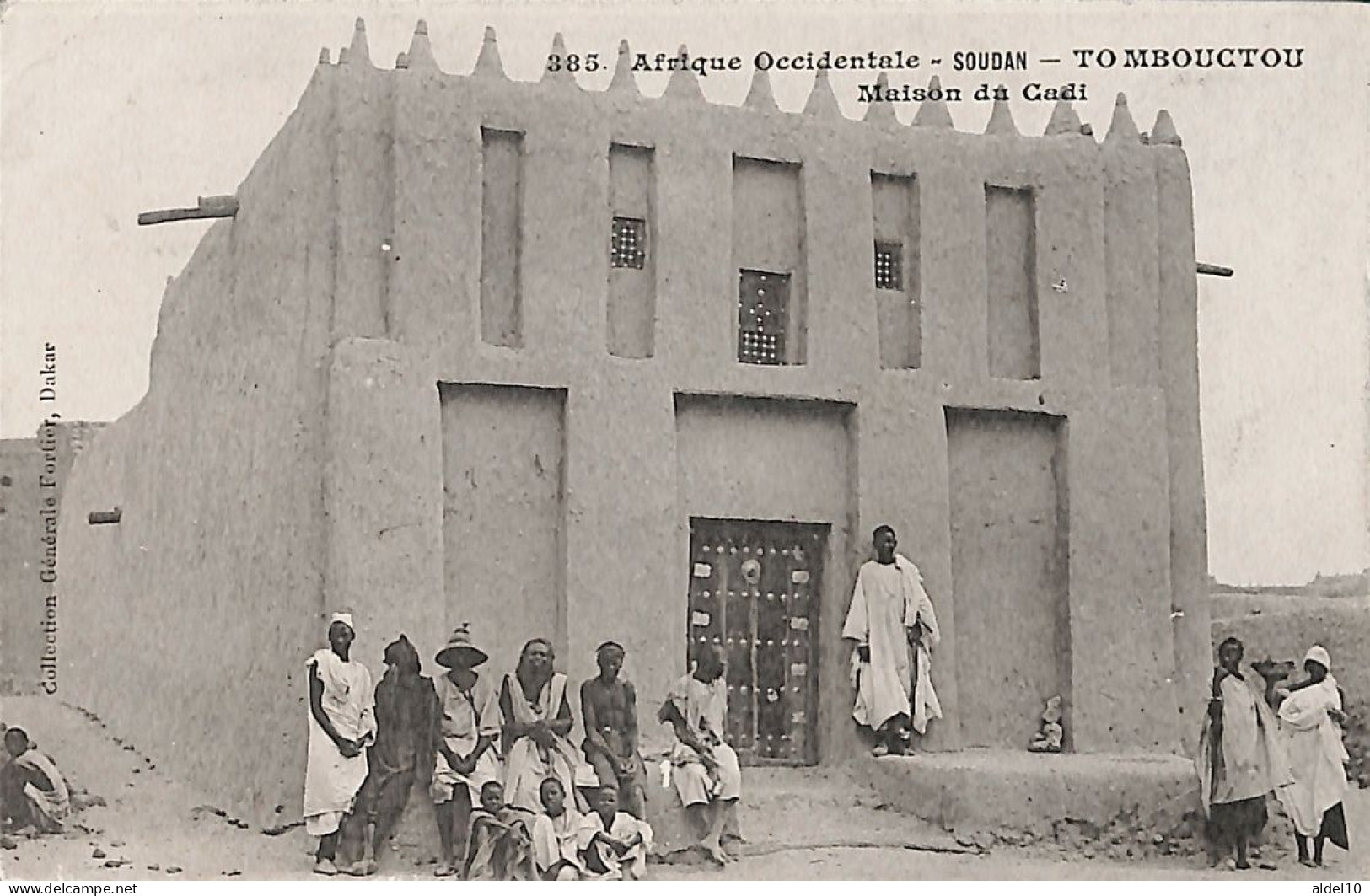 Tombouctou - Maison Du Cadi - Coll Gén. Fortier 385 - Malí