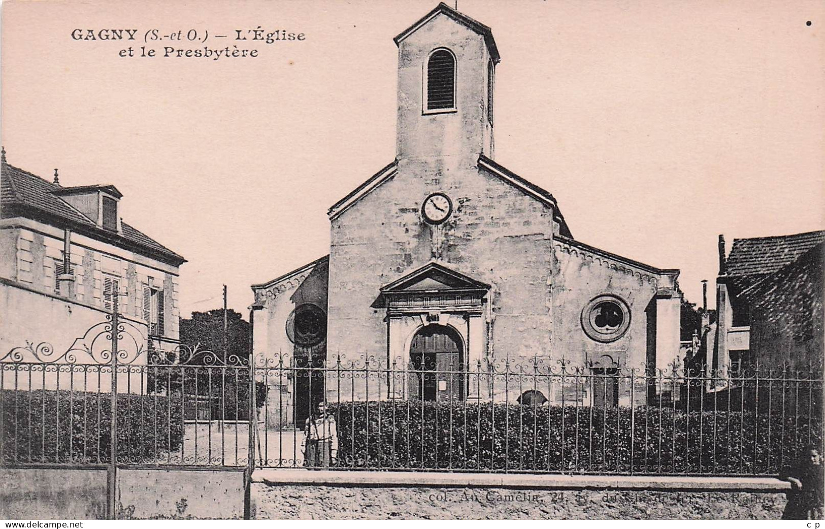 Gagny - L'Eglise Et Le Presbytere  - CPA °J - Gagny