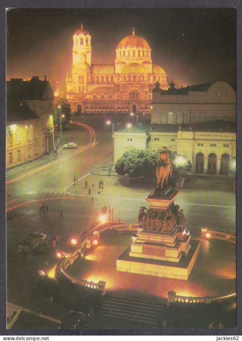 130504/ SOFIA, Sofiya, Place Narodno Sobranié Et Monument Des Frères Libérateurs - Bulgarie