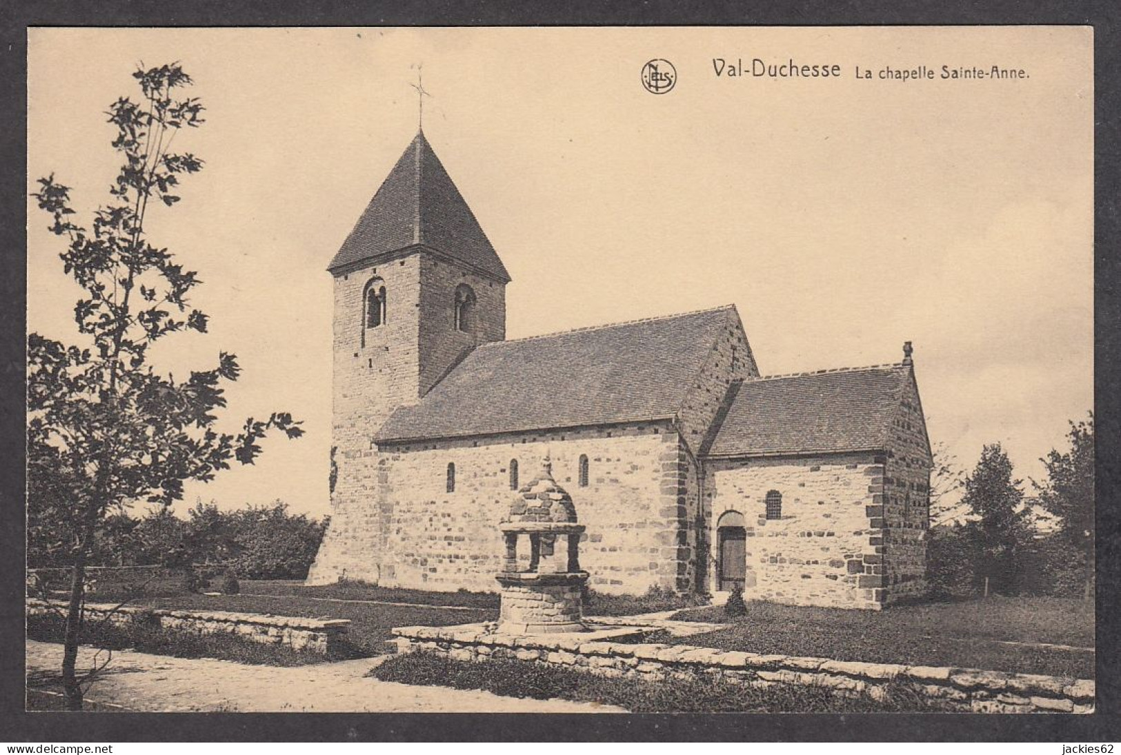 104273/ AUDERGHEM, Val-Duchesse, La Chapelle Sainte-Anne, Historique Au Verso - Oudergem - Auderghem