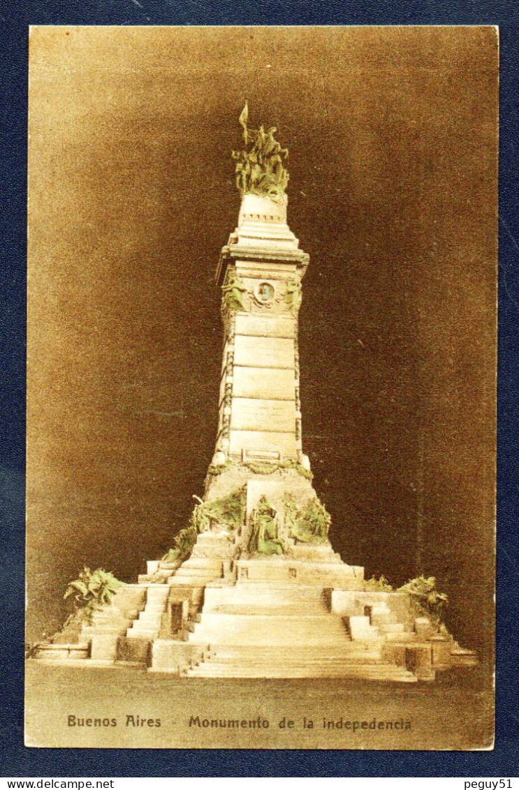 Argentine.  Buenos Aires. Monumento De La Independencia, Plaza De Mayo ( 25.02.1810). - Argentina