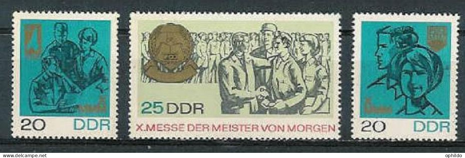 DDR  1017/1019   * *  TB    - Unused Stamps