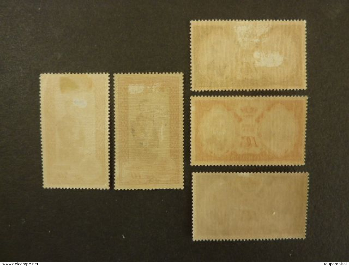 MONACO, Années 1950 Et 1956, YT N° 338-339-476-474-475 Neufs MH - Unused Stamps