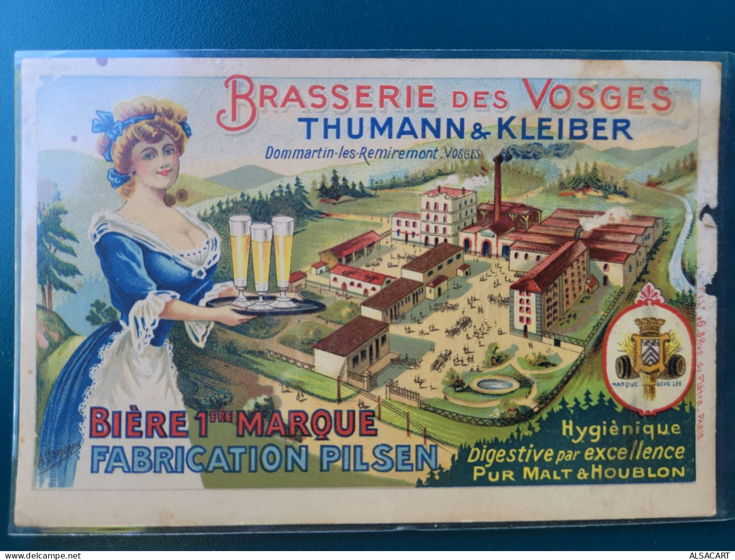 Brasserie Thumann/kleiber . Dommartin Les Remiremont - Sonstige & Ohne Zuordnung