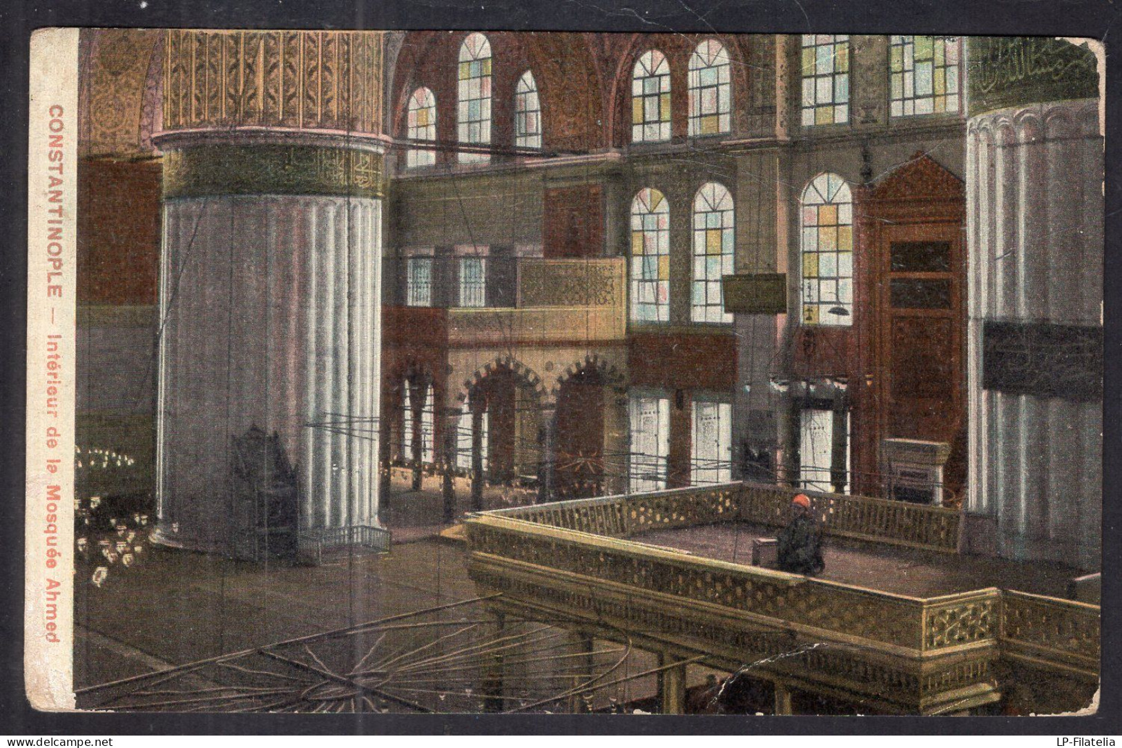 Turkey - Constantinople - Intérieur De La Mosquée Ahmed - Turkey
